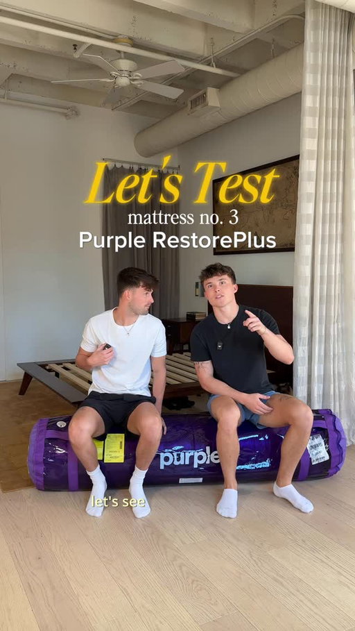 Found a winner with @purple 💜 #purplead #purplesponsored #sleeppurple
