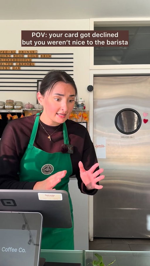 Due to the disrespect and lack of manners, suddenly I’m speaking at a much higher decibel 🗣️🗣️🗣️ 

#barista