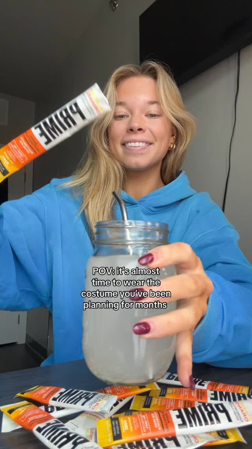 Counting down the days!🧡

@drinkprimegirls @drinkprime 

#halloween #viral #explorepage #october #college #primeenergydrink #spookyseason #itstimee #prime #halloweenweekend