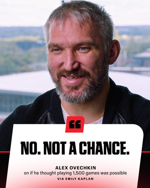 Alex Ovechkin’s goal when trying to get into the NHL was just one game. 1,500 games later and he’s the greatest goalscorer in NHL history 😱

FROZEN FRENZY IS BACK TONIGHT AT 6 PM ET ON ESPN, ESPN2 AND THE ESPN APP 🙌