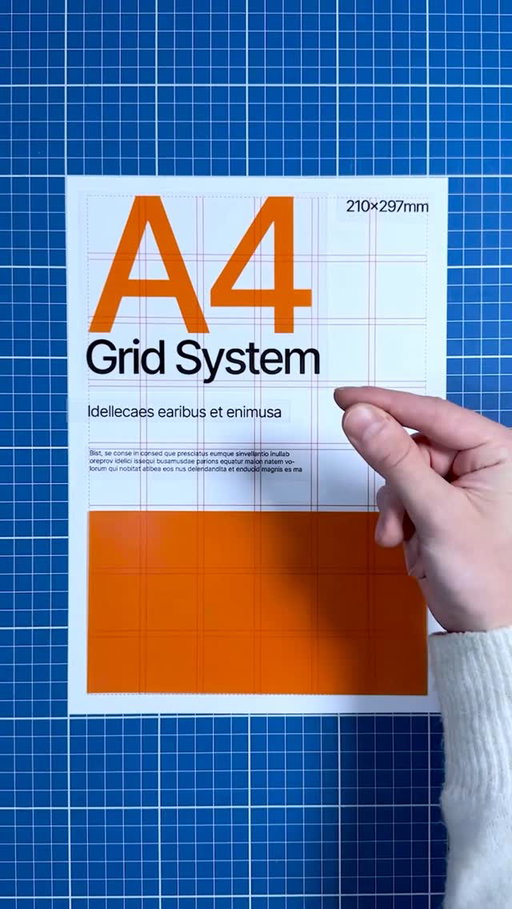 A quick look at grid systems — the foundation of visual harmony in design.