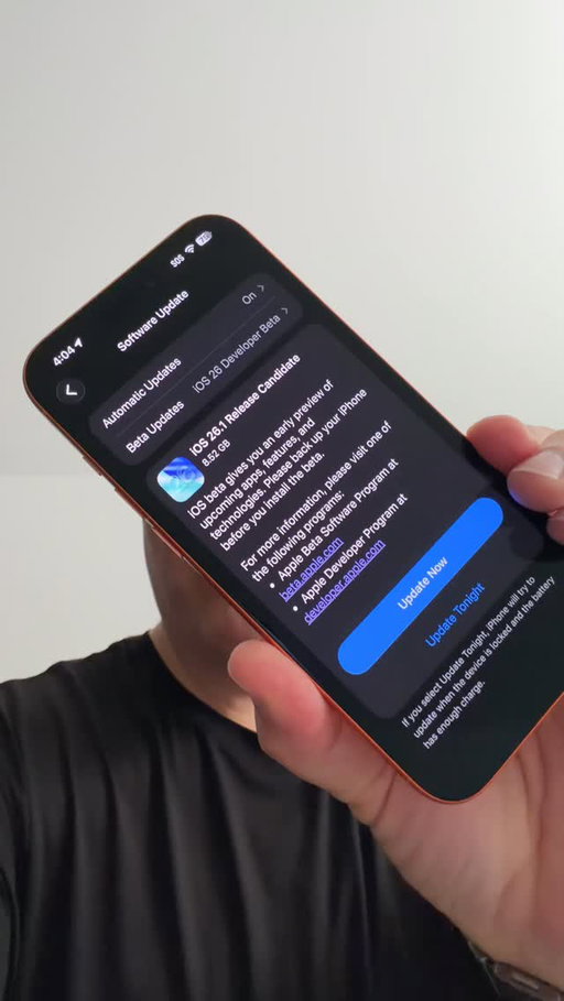 iOS 26.1 RC is here. This should be the final version released to developers in public beta testers unless there’s additional issues prior to a public release. #ios261 #ios261rc #apple #iphone