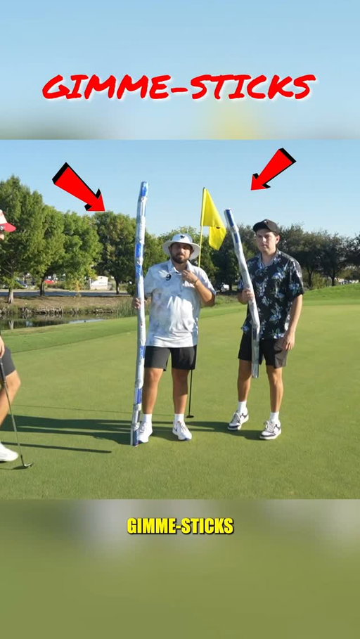 $1000 Golf Match Against @back.9.boys using their invention… The Gimme Stick.