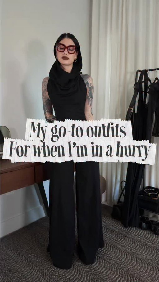 It’s good to have a list of go to outfits for when you’re in a rush 👌 

#whatiwore #capsulewardrobe