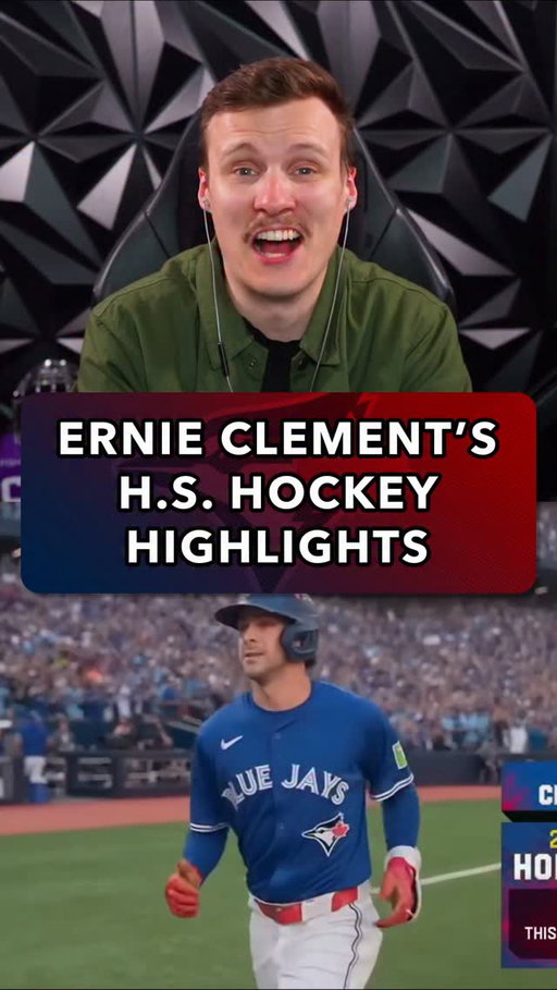Ernie Clement of the Toronto Blue Jays high school hockey highlights #torontobluejays #hockey #torontomapleleafs