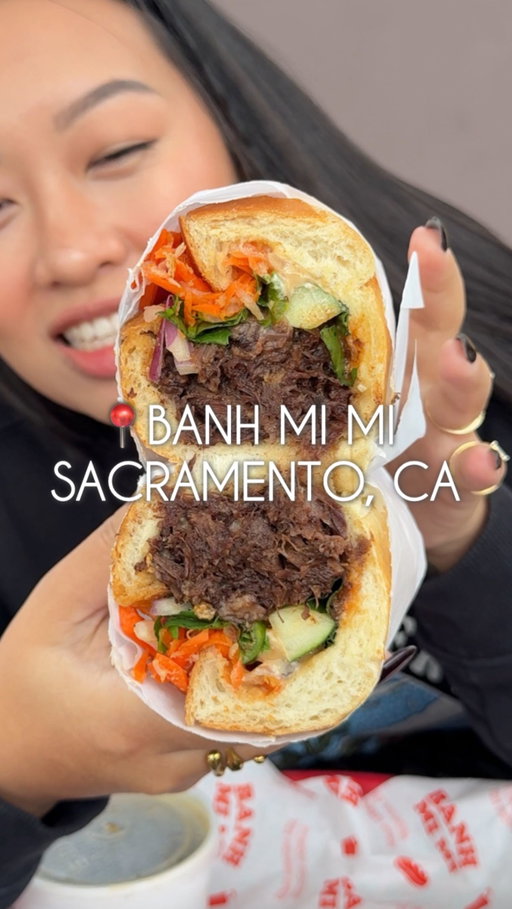 Now I don’t have to choose between a Pho or a Banh Mi 😂

We went to @banhmimi_sandwiches for breakfast and got 2 drinks, 2 banh mi. 

The Banh Mis were solid, the Pho Banh Mi was so simple but also so creative at the same time. The braised beef was so soft! It literally felt like we were eating Pho in sandwich form! 

The 2 drinks were good, but the pumpkin spice flavor didn’t come thru as much as we’d like! 

The pork rice bowl was so good tho. The pork has so much flavor and we both loved the pickled veggies and the side of sauce they have.

Here’s everything we got:
🥖 Braised Beef Pho Banh Mi - $12
🥖 BBQ Pork - $9.25
☕️ Pumpkin Spiced Vietnamese Coffee - $6
🧋 Pumpkin Spiced Thai Tea - $6

📍Banh Mi Mi - 2302 Arden Way, Sacramento, CA 95825