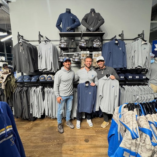 We are lifelong @stlouisblues fans, so when they reached out and said let’s do something together, we were like little kids again. Excited to see our collaboration in action tonight. These styles are offered exclusively by @stl_authentics and can be found in store at Enterprise Center. Let’s. Go. Blues.