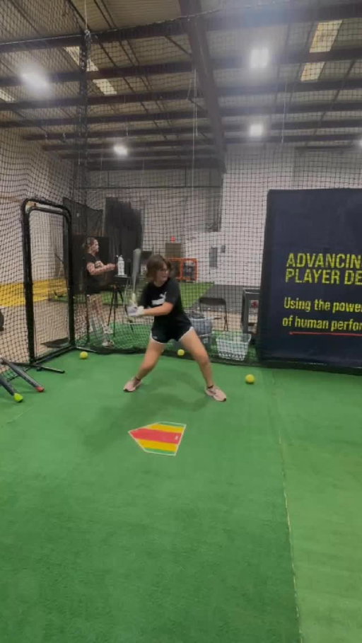 What does middle school hitting look like?

Vivian is in middle school and already training like a pro. Her daily work includes: ✅ Short machine with load-focused start types ✅ Longer rounds of game-like swings ❌ No tee work

It’s all about challenging her with the right level of speed and intent. 
#ogxsoftball #softballhitting #youthsoftball #middlehitter #playerdevelopment