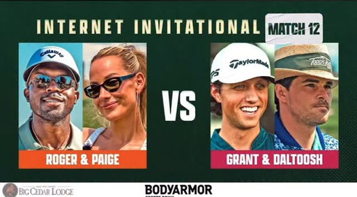 Nice chat with my friend @roger_steele 

#barstool #internetinvitational #bobdoessports #golf #golfer #recovery #sober #daltoosh