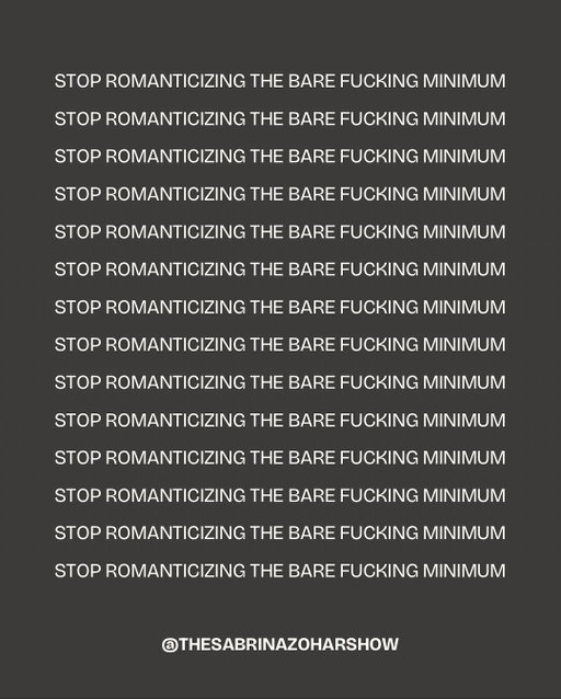 Stop romanticizing the bare fucking minimum.

Someone texting you back isn’t love. Being chosen after begging for it isn’t connection. You don’t need to earn consistency, it’s the baseline, not the bonus.

If you’re tired of overthinking every text, waiting for replies that never come, or confusing effort with interest, comment MC or masterclass to join the Texting Anxiety Masterclass and finally learn how to stop chasing and start connecting.

#datingadvice #relationshipanxiety #selfworth #communication #attachmentstyles #textinganxiety #datingtips #mentalhealth #emotionalintelligence #boundaries