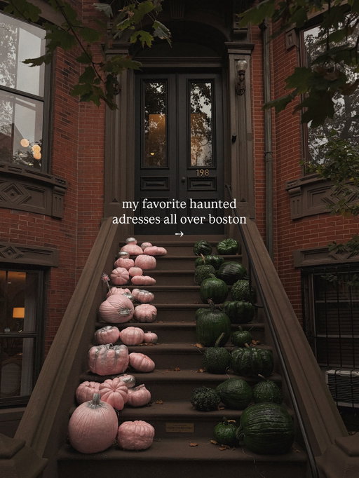 #5224 10 perfectly spooky homes around boston you need to check out for the best halloween decor in the city ~ from the south end to charlestown 🧡 #bucketlistboston
