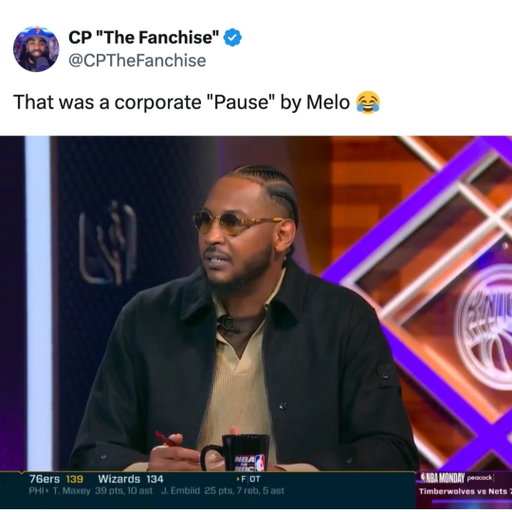 Melo hit Vince with the low key Flagrant 3 😂.

Follow @knicksfantv for news, clips, watch parties & more!