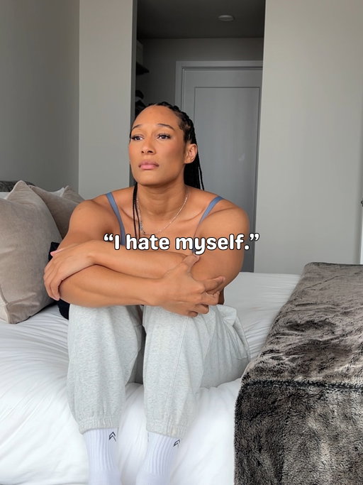 Don’t forget you’re also talking sh*t about her. 😭 I always say the words you speak, become the house you live in and this visual shifted EVERYTHING for me.
.
Please let this be your reminder to be a bit kinder and more intentional with your words, so you can build your younger self a home where she can feel loved, respected and safe. 🫶🏽
.
Wearing @oneractive as always | dc: danyele
.
.
.
#selftalk #mindset #innerchild
Trend inspo: @spencer.barbosa