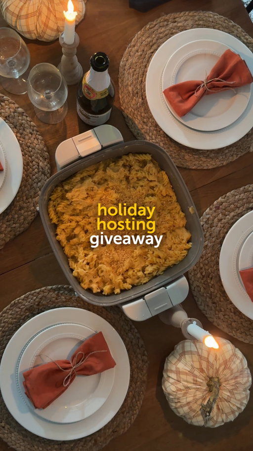 ✨GIVEAWAY CLOSED✨ The best moments of the season are shared around the table. From the first toast to the last bite, this giveaway is here to make hosting feel effortless and extra special.

What's included:
❤️ bella Kitchen Make & Take Electric Skillet
❤️ Martinelli's Sparkling Cider 
❤️ Schär Gluten-Free Fusilli
❤️ Schär Gluten-Free Table Crackers

Follow the steps below for a chance to win: 
✨ FOLLOW @bellakitchen @martinellisco + @scharglutenfree on Instagram
✨ LIKE this post 
✨ TAG your favorite dinner guest (each comment counts as an entry, and they’re UNLIMITED!)
✨ SAVE this post as holiday hosting inspo

Contest closes at 12 PM EST on Sunday, November 2nd. 

** No purchase necessary. Void where prohibited. Open to U.S. residents, 18+. Giveaway ends 11/2/25 at 11:59 PM PST. Three winners will be randomly selected and announced on 11/3/25 via the verified Schär Gluten-Free Instagram account. Winners must claim their prize within 24 hours or a new winner will be chosen. This giveaway is in no way sponsored, endorsed, or administered by, or associated with Instagram. Full rules linked in bio.