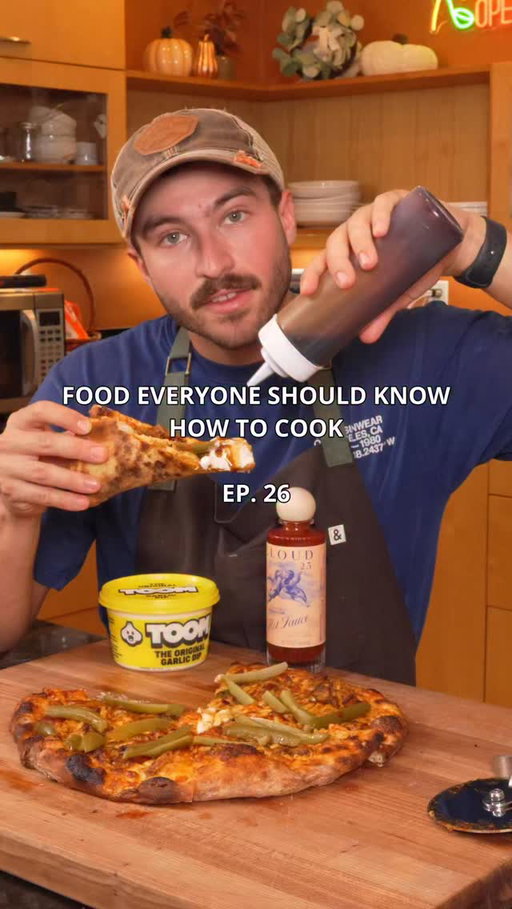 Chicken Shawarma pizza w/ @toom & @cloud23

Step by step instructions link in bio (@Rafifronz)

Shawarma spice:
2 tsp cumin
2 tsp paprika
1½ tsp coriander
1 tsp turmeric
1 tsp garlic powder
1 tsp kosher salt
¾ tsp cinnamon
¾ tsp allspice
½ tsp cayenne
½ tsp black pepper

Marinade:
1/2 cup Toom
3 tbsp olive oil
juice of 1 lemon
1 tbsp tomato paste
1 tbsp Cloud23 Hot Habanero Hot Sauce

Base sauce:
-1/2 cup Toom
-1/2 cup Cloud23 Hot Habanero Hot Sauce

Cheese: low moisture, whole milk mozzarella

14” dough ball = ~360g

#pizzarecipe
