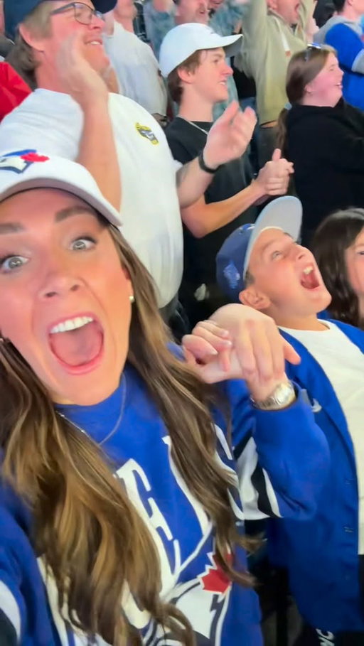 It starts as a game, but somewhere along the way it becomes so much more — memories, connection, and a reason for everyone to come together 🇨🇦⚾💙. I spent most of my childhood playing ball, and now I get to watch my son fall in love with the game too. And yes… I remember the ’93 win (don’t remind me how long ago that was 😅). This team plays with heart, and this city cheers with soul. World Series bound, baby! Let’s go @bluejays! #MoreThanBaseball #LetsGoJays