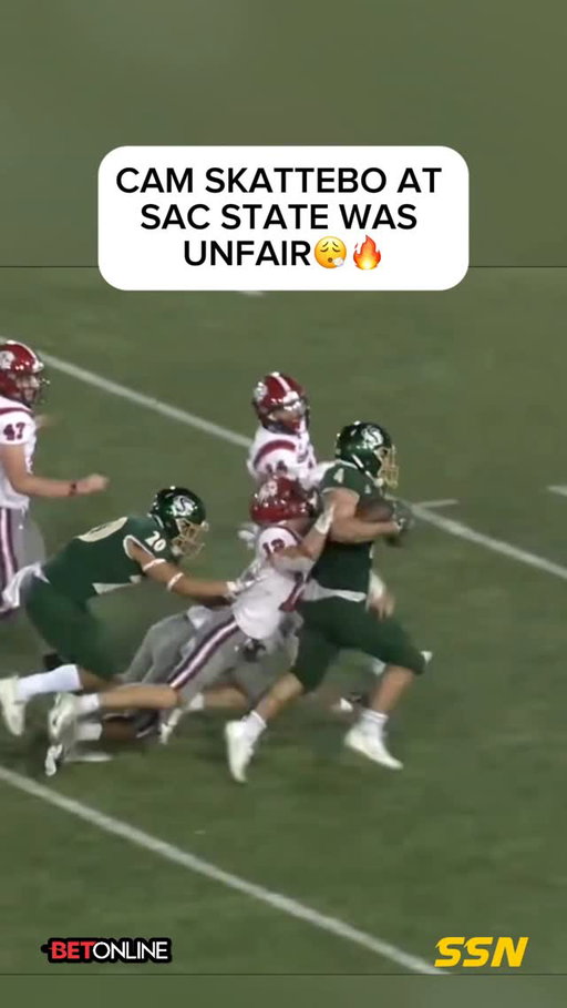 Cam Skattebo Playing in the Big Sky Was Not Safe😤‼️

Tap in with @betonline_ag 

#nfl #nflfootball #football #nflnews #nflmemes #runningback #skattebo #nygiants #newyorkgiants #giantsfootball #explore #explorepage