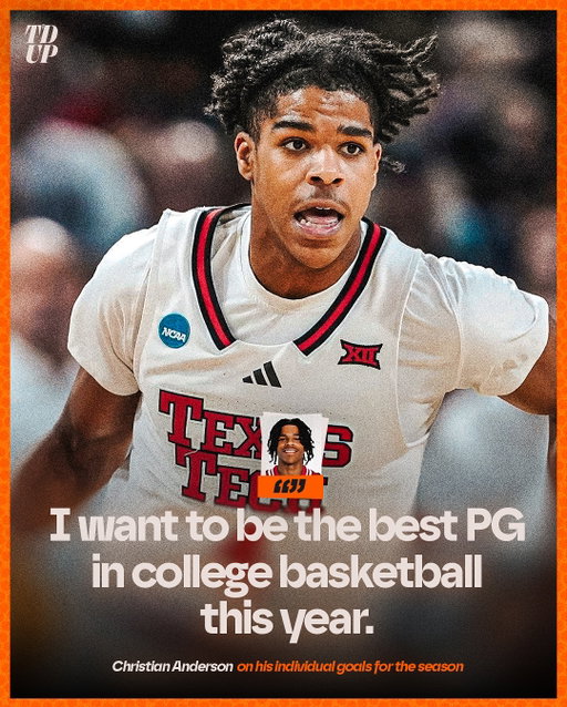 Remember the name Christian Anderson Jr. this college basketball season 📝 @christiananderson2024