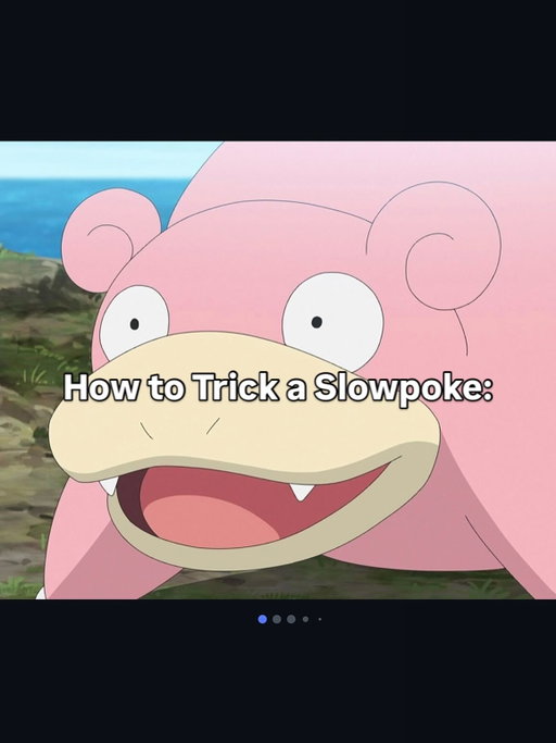 Maybe you can be a Slowpoke for Halloween? 🙃