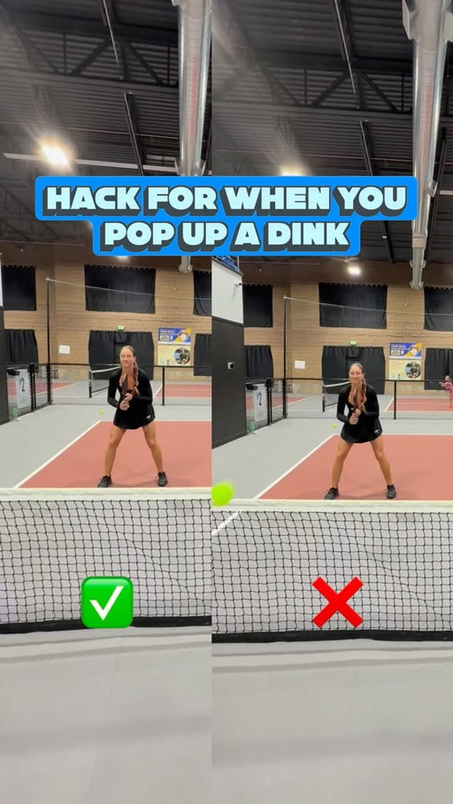 This simple tip can help you out if you pop a dink up. And it’s so SIMPLE!👇

If you or your partner pop up a dink, your immediate response should be to take a step off the NVZ line and get your paddle down and ready! 

Obviously popping up dinks isn’t ideal, but it happens! So practice doing this for when those scenarios pop up. (Pun intended 😉)
•
•
•
•
•
#pickleball #pickleballtips #pickleballaddict #pickleballer #pickleballwarmup #pickleballshots #pickleballtechnique #pickleballaddiction #pickleballusa #pickleballislife