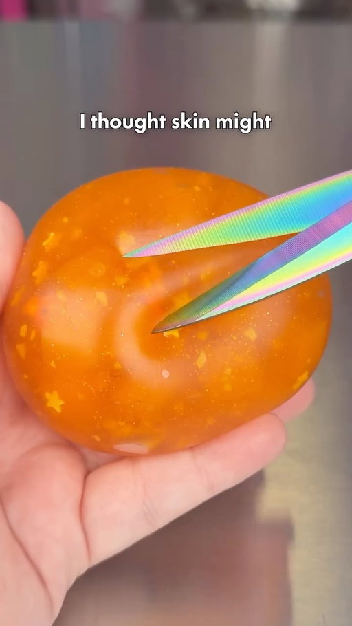 Putting our slimes to the ultimate test: ✂️ SCISSOR TIME! Peachybbies.com restocks Friday at 7pm EST! ✨🎉