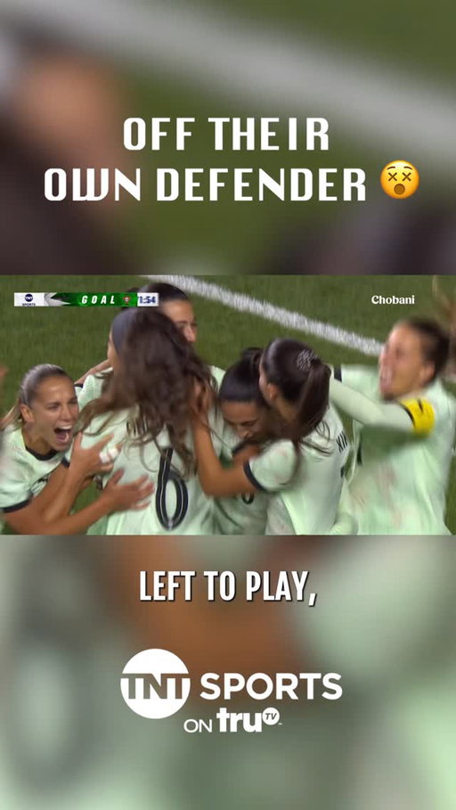 This goal was pure precision by Portugal. 🇵🇹🔥
Catch more of the action when the @uswnt face New Zealand tonight on truTV. ⚽️
🗓️ Oct 29 | ⏰ 7pm ET | 📺 truTV

#USWNT #truTV #TNTSports