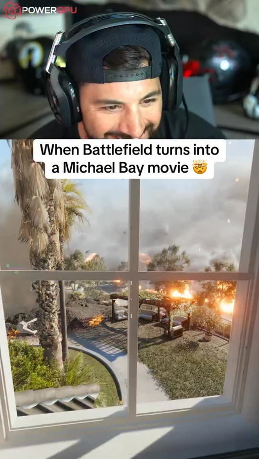 When Battlefield turns into a Michael Bay movie 🤯