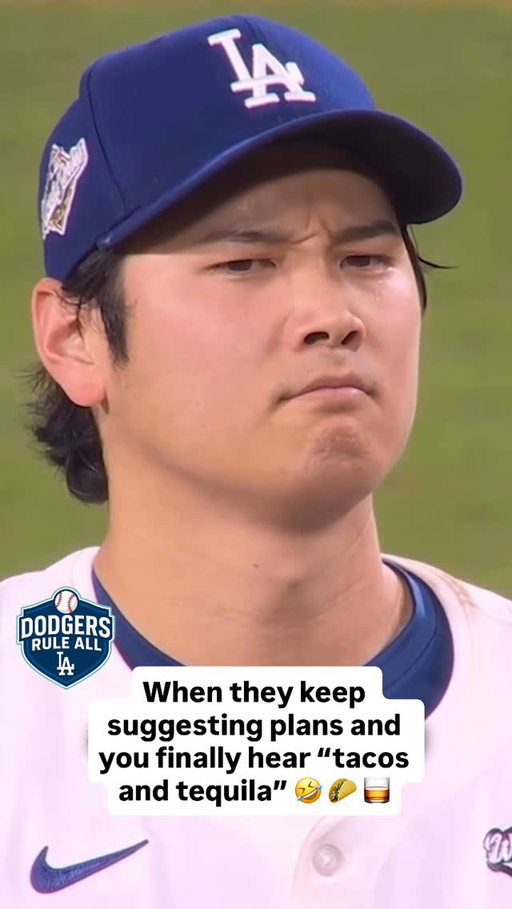 🤣🤣🤣🥃🌮
•
•
•
 #dodgersruleall  #worldseries #worldseriesbound #mlbpostseason #dodgerswin #bestteam #hellokitty #bleedblue #dodgersgame #dodgerbaseball #hellokittydodgers #dodgers #mlb #worldseriesring #playoffs #fyp #fypシ #foryourpage #fypシ゚viral #mlb #mlbplayoffs #worldseries #worldseriesbound #lakers #fyppppppppppppppppppppppp