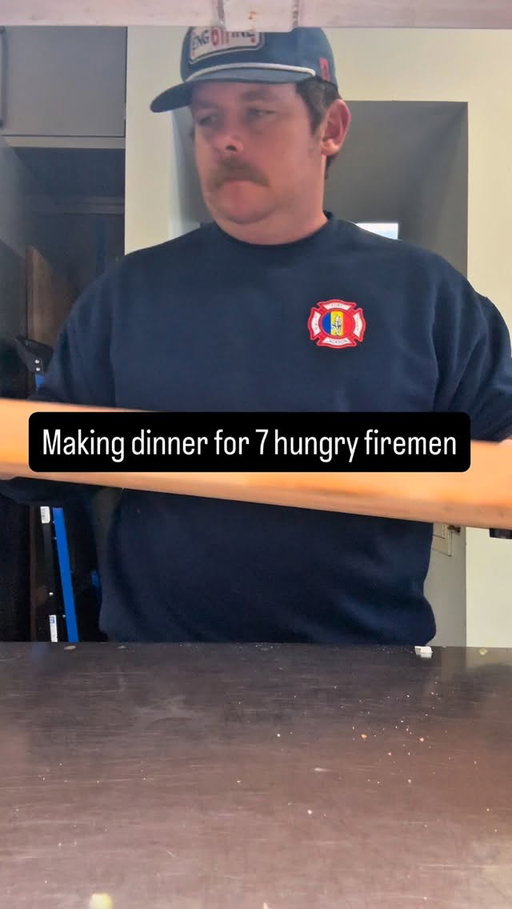 Firehouse Chicken Soup and grilled cheese is on the menu tonight at the firehouse #fyp #danosseasoning #danospartner #soup #firefighter