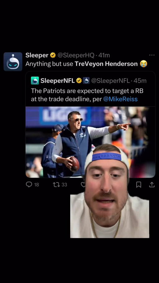 Treveyon Henderson #pats #nfl #football #fantasyfootball