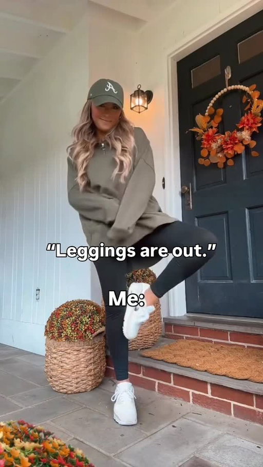 Never! Wear whatever makes you feel good ladies! 
❤️Just say COMFY and I’ll send this look over to you! 
This Amazon tunic is perfect for leggings this Fall! 
Are y’all wearing leggings?

#amazonfashion #amazonstyle #everydaystyle #comfystyle #comfyoutfit #casualstyle #momswithstyle #momoutfit #falloutfitideas #fallfashiontrends