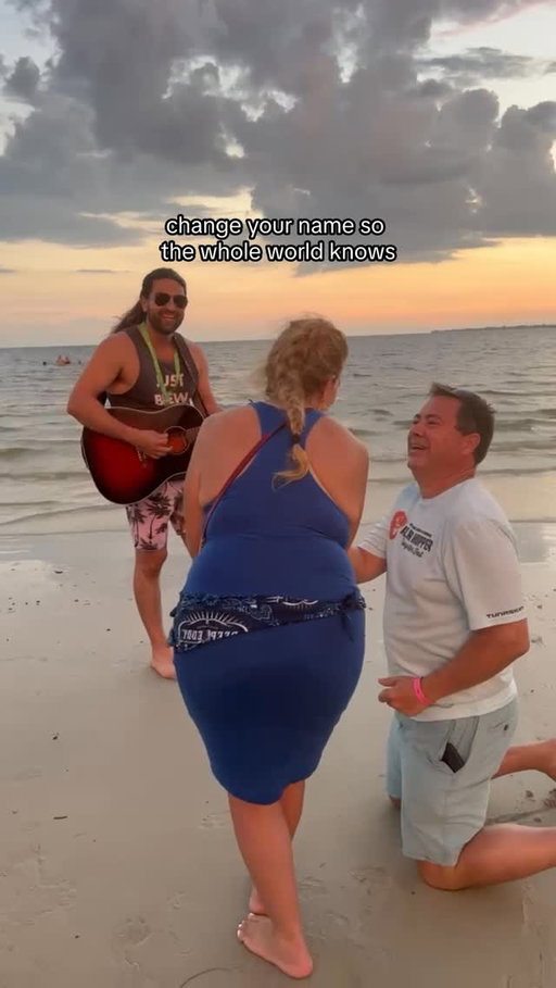 When filming content on the beach turned into a moment ill never forget

#country #proposal #countrymusic #shesaidyes💍 #proposals