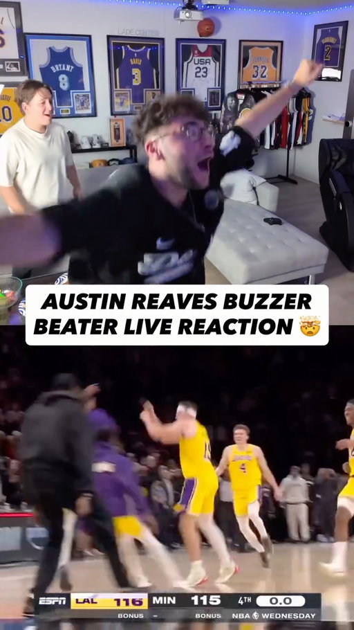 AUSTIN REAVES GAME-WINNING BUZZER BEATER 🤯🚨