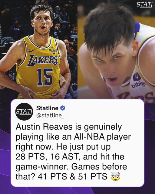 This has got to be Most Improved Player worthy stuff. Austin Reaves is taking a leap. 🤯