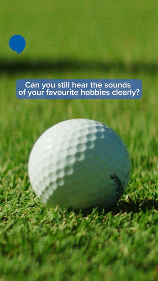 From the satisfying swing of a golf ball to the crackle and pops of your favourite vinyl, don't miss a beat. For many, these environments might be the first place you notice subtle hearing changes. Find out more about early signs of hearing loss via the link-in-bio.