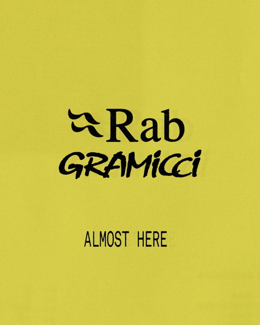 Gramicci & Rab releasing November 6th.