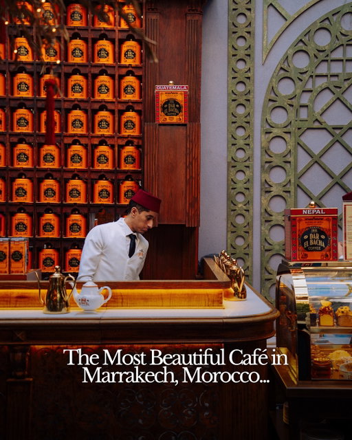 Everything you need to know about the most beautiful café in Marrakech 👀👇🏼

♥️ We’ve put together a full map + guide to make planning easier, whether it’s your first trip or you’re already obsessed with Morocco. All the best spots covered! 
👉 Comment “souk” and we’ll send you a link to our curated Morocco guide! :)

We first visited Bacha Coffee when we were in Singapore and since I (Lara) immediately fell in love with it, I googled it a bit and found out that it actually originated in Marrakech. So of course, it climbed straight to the top of my Morocco bucket list, because how beautiful is this spot? 😍

📍 It’s located inside the gorgeous Dar el Bacha Palace, decorated with intricate tiles, chandeliers, and the most beautiful courtyard, so even waiting for a table here feels calming. 🥹

When it comes to waiting for a table, yes, you’ll have to wait, because it’s quite a popular spot. In the meantime, you can visit the museum inside the palace while your buzzer does its thing. Our tip? Go early in the morning, ideally before it even opens! 😅☀️

☕ They serve 100% Arabica coffee with over 200 blends, poured into elegant silver pots. 🥐 And don’t miss the pastries, they’re insanely good! 🌸

Whether you’re a coffee lover or just after an aesthetic Marrakech moment, this café is so worth the wait. 🤭

👉 Save this for your Morocco trip & follow @travelcroats for more travel tips and stories 🌸☺️
Would you visit this café? 👀

Bacha Coffee | Marrakech Café | Dar el Bacha | Bacha Marrakech | Bacha Morocco | Things to do in Marrakech | Marrakech Coffee Spots | Best Cafés in Marrakech | Hidden Gems Morocco | Morocco Travel Guide | Marrakech Itinerary | Travel Croats | Visit Morocco | Marrakech Must Visit | Aesthetic Cafés Morocco | Marrakech Old Town | Moroccan Architecture | Arabica Coffee | Where to go in Marrakech | Morocco Bucket List