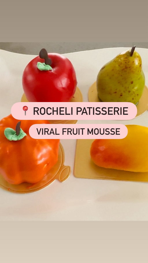 The viral fruit mousse from @rocheli_patisserie are OMG SO GOOD! 🎃🍎🍐🥭

I’ve been going to Rocheli for high tea for years so naturally when they launched these gorgeous fruit mousse, I knew I had to get my hands on them! My bestie was visiting from AZ (she moved 😢) so we preordered these and cracked in to them together!

They’re works of art at first glance, perfectly crispy on the outside shell, light and fluffy inside with fruit infused mousse!

Get one of each and sample with your friend or boo: 🍎 Apple, 🍐 Pear Cardamom, 🥭 Mango, 🎃 Pumpkin Cheesecake

Call, email or DM @rocheli_patisserie to preorder - there is a waitlist! 4 for $60.

📍 1212 Chicon St. Suite 102
-
#fruitmousse #frenchpatisserie #bakery #austintx #atxfood #eataustin #austinbakery #pastrychef #womanownedsmallbusiness