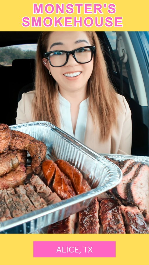 Exploring a small town BBQ adventure at Monsters Smokehouse Alice TX—this Texas smoked meats spot is a local BBQ hidden gem for food vlog style eats. From smoked brisket to BBQ burgers in Alice Texas, the flavors bring that family-run smokehouse vibe you’ve gotta try.

Monsters Smokehouse 
📍 502 w front, Alice, TX, United States, Texas
 #TexasBBQ #AliceTexas #BBQHiddenGem #SmokedMeats #SmokehouseVibes #SmallTownFood #FoodVlog #BBQBurgers #BrisketLovers #FoodieFinds #RoadsideBBQ #EastTexasBBQ #TexasEats #BBQAdventure #LocalBBQ #FamilyRunSmokehouse #TexasFoodie #Foodstagram #BBQLovers #TexasDining