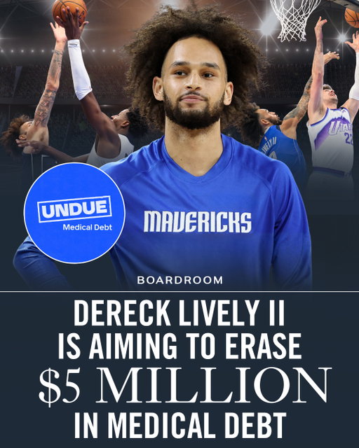Mavs center Dereck Lively II is turning defense into impact through ‘Blocks for a Cause,’ a partnership with nonprofit Undue Medical Debt. 

For every block he makes this season, Lively will donate $100, enough to erase at least $10,000 in medical debt for families in need across Pennsylvania, North Carolina, and Texas.

Inspired by his own family’s experiences with medical hardship, Lively aims to wipe out $5 million in debt by season’s end. The Dallas Mavericks have pledged $10,000 to support the effort, inviting fans to join the cause and multiply the impact.

With more than 100 million Americans burdened by medical debt, Lively’s initiative brings rare visibility to a nationwide crisis and proves that every block can change more than just a game.