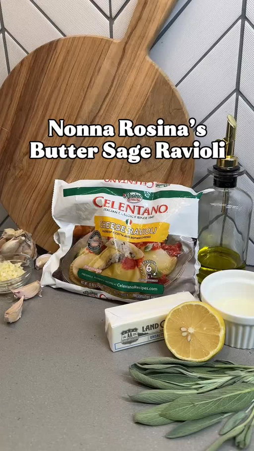 When butter turns brown and sage gets crispy, Nonna calls that magic. ✨ Toss in Celentano Cheese Ravioli and you've got the perfect fall dinner that tastes like a hug.