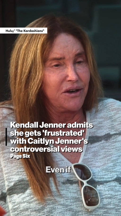 Kendall Jenner reflected on her differing views from dad Caitlyn Jenner.