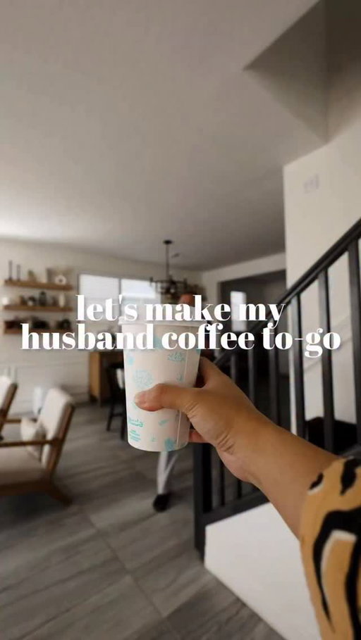 Let's make my husband a coffee to-go for work using @phade.products ! ☕️A small act that goes a long way for both him and the planet.

You can find these new eco-friendly paper hot cups at @walmart , and I’ve also linked them in my profile so you can join me in making this simple, sustainable swap!  #ad #phadeproducts #phadecups
