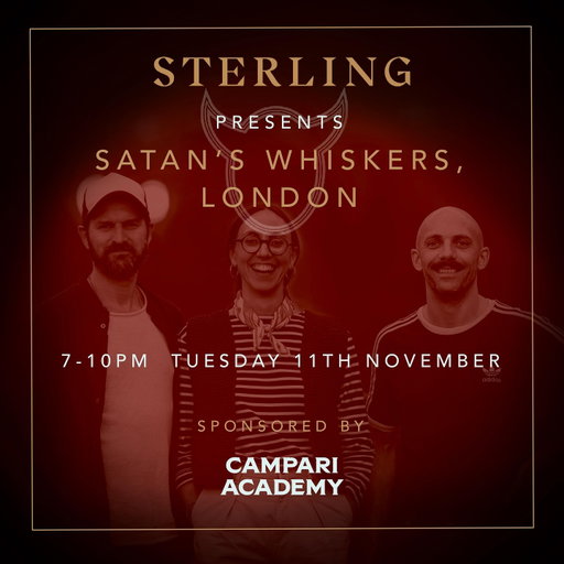 STERLING PRESENTS SATAN’S WHISKERS

Join us on Tuesday 11th between 7pm to 10pm as we are teaming up with the globally renowned masters of classic cocktails, Satan’s Whiskers from London. Currently ranked at #21 at the World’s 50 Best Bars, and hugely respected around the world, Satan’s Whiskers is a bar that is very close to our hearts, and we are honoured to be joined by them in Manchester for one night only. 

Book online via our website, by emailing info@sterlingbarmcr.com or try your luck as a walk-in. We’re expecting this to be a busy one, so get down early!

The talented team from @satans_whiskers will also be doing a session on The Art of Hospitality in the daytime with us at STERLING, between 12pm to 4pm. Expect an immersive session, proper insight, and plenty to take back to your own venue. Book for this masterclass via the link in our bio. 

Thank you to our friends at @campariacademyuk for making this happen!

Cheers!