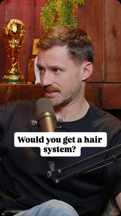 Would you rather be bald or get a hair system? 👨🏻‍🦲