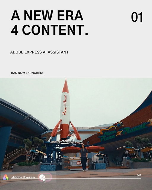 To Infinity And Beyond 🚀
ad | It’s official, we have lift off - #AdobeMax have just announced your new AI Assistant within Adobe Express 🤯. The sweet spot of being able to use AI when you want, and when you don’t. Simple toggle on/off on your desktop in the top left and get creative with some simple prompts. Swipe across to see how i used it to add some magic to my Disney Parks snaps. With over 5% of all content created in a Disney Park this new feature is a GAME CHANGER. No need to rush and beat the crowds, just erase them. Missed the fireworks because little Timmy is out for the count? Add them later. From planning trips to editing content i refuse to stop telling you about it until you are all wholeheartedly converted. PS Pizza Planet Pizza hits different 🍕.
#AdobeAmbassadors #AdobeMax #AdobeExpressAIAssistant