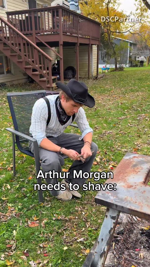 Bro really needed that shave

#reels #funny #maddoxyz #skit #explore #viral #gaming #relatable #exploremore #arthurmorgan #dscpartner 

@dollarshaveclub