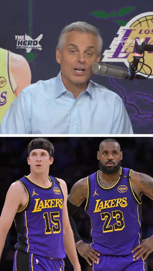 Does Austin Reaves make LeBron EXPENDABLE for the Lakers? 🚮 @colincowherd