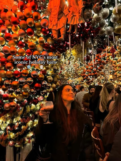 Tis the season for holiday bars! Here’s some of my favorites in NYC🥂🎄🎁✨ Where else should I hit?!

#nycholidaybar #holidaybar #christmasbar #nycholidays #holidaysinnyc #nycbars #holidayseason #christmasseason