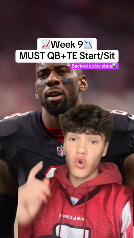 Week 9 QB/TE Start and Sits for Fantasy Football🏈🏆
#fantasyfootball #fantasyfootballadvice #fantasyfootballtips #nfl